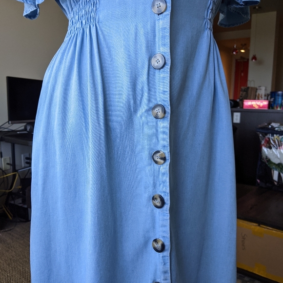 Zara denim dress - Picture 6 of 9